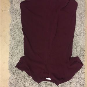 Lush Maroon Dress